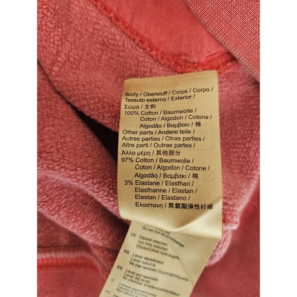 Scotch & Soda Coral Men's Hoodie Sweatshirt Chest Logo Size Small - Picture 9 of 10